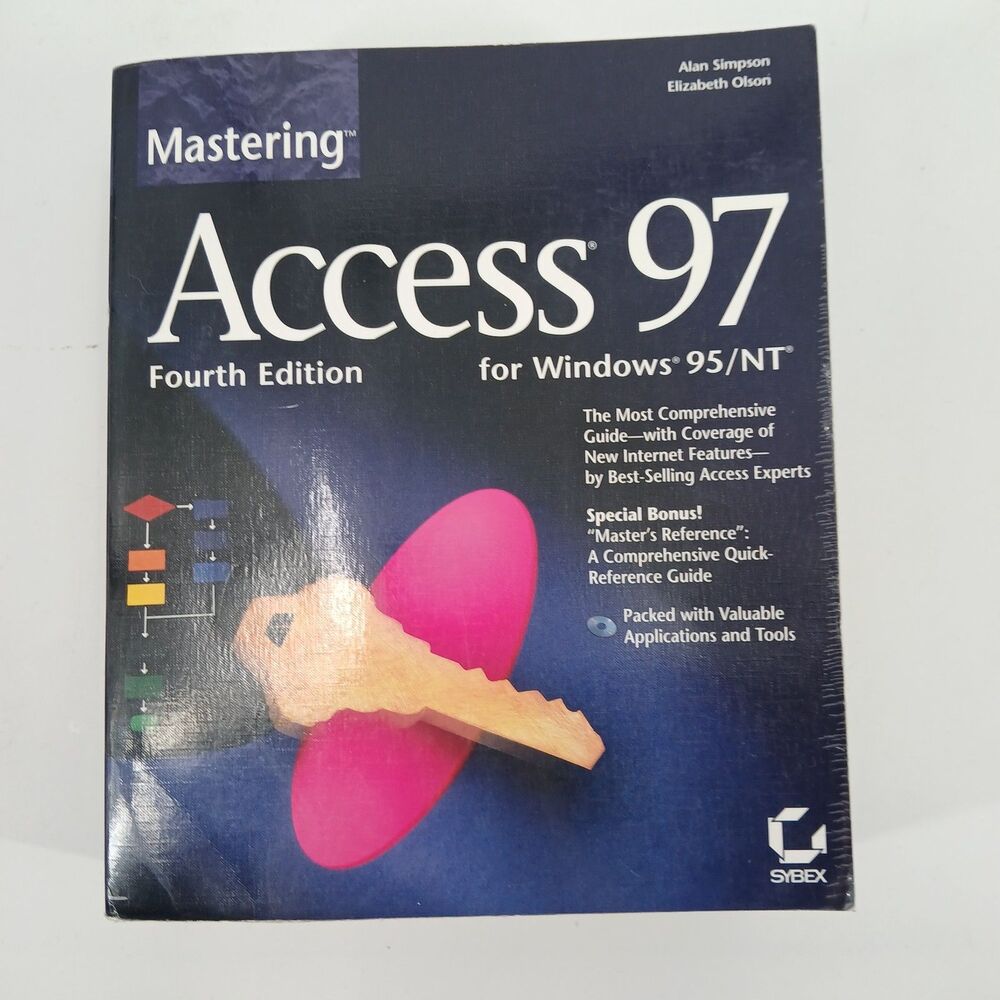 Mastering Access 97 Fourth Edition Alan Simpson Sybex Tech Paperback Book